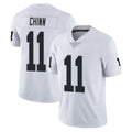 Pkot LV.Raiders #11 Jeremy Chinn Player White Limited Vapor Untouchable Home Game Stitched Jerseys
