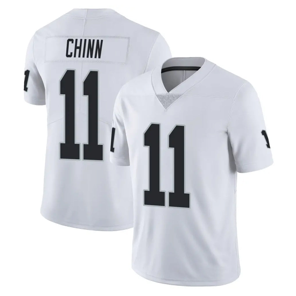 Pkot LV.Raiders #11 Jeremy Chinn Player White Limited Vapor Untouchable Home Game Stitched Jerseys