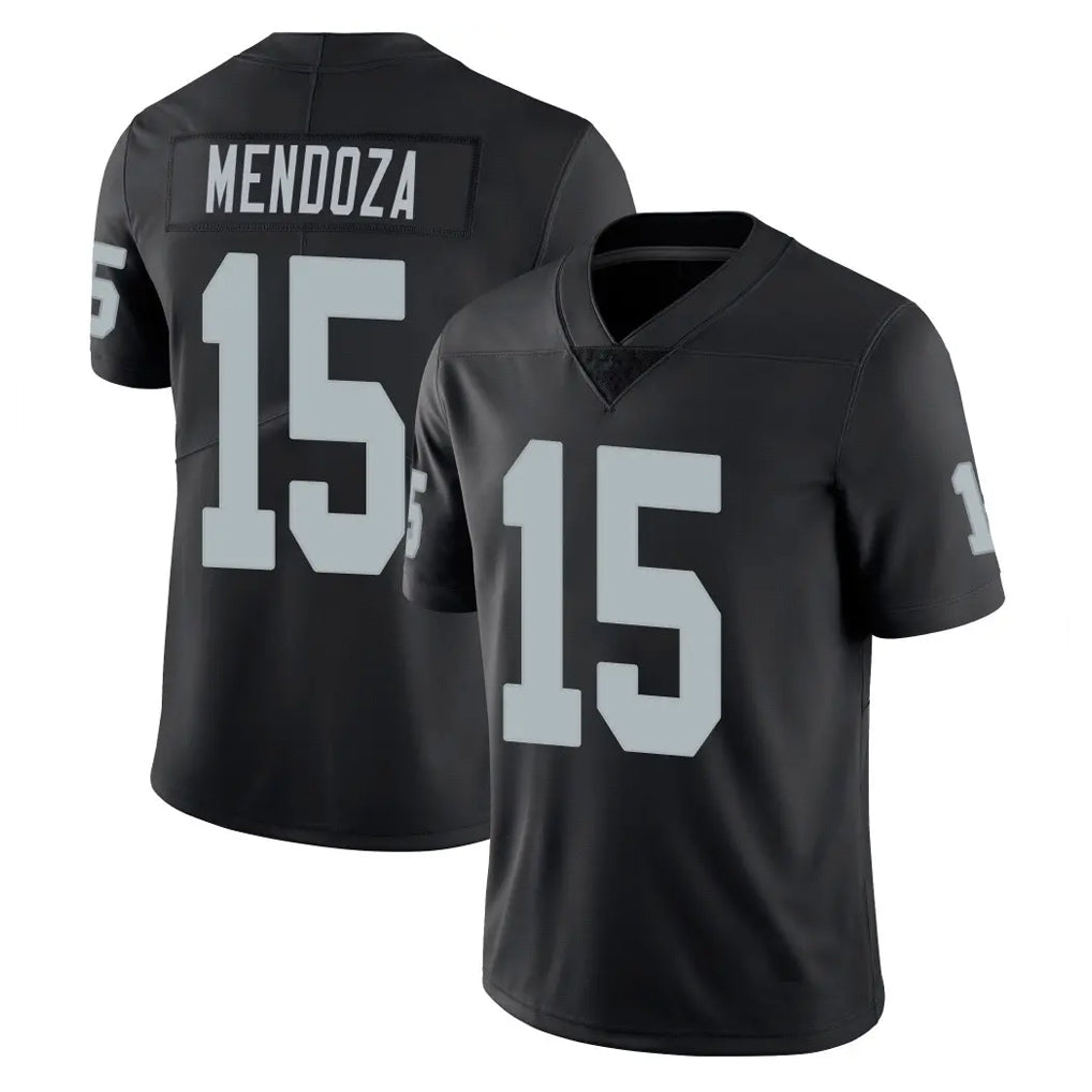 Pkot LV.Raiders #15 Fernando Mendoza Player Black Limited Vapor Untouchable Home Game Stitched Jerseys