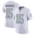 Pkot LV.Raiders #15 Fernando Mendoza Player White Limited Color Rush Home Game Stitched Jerseys