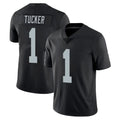 Pkot LV.Raiders #1 Tre Tucker Player Black Limited Vapor Untouchable Home Game Stitched Jerseys