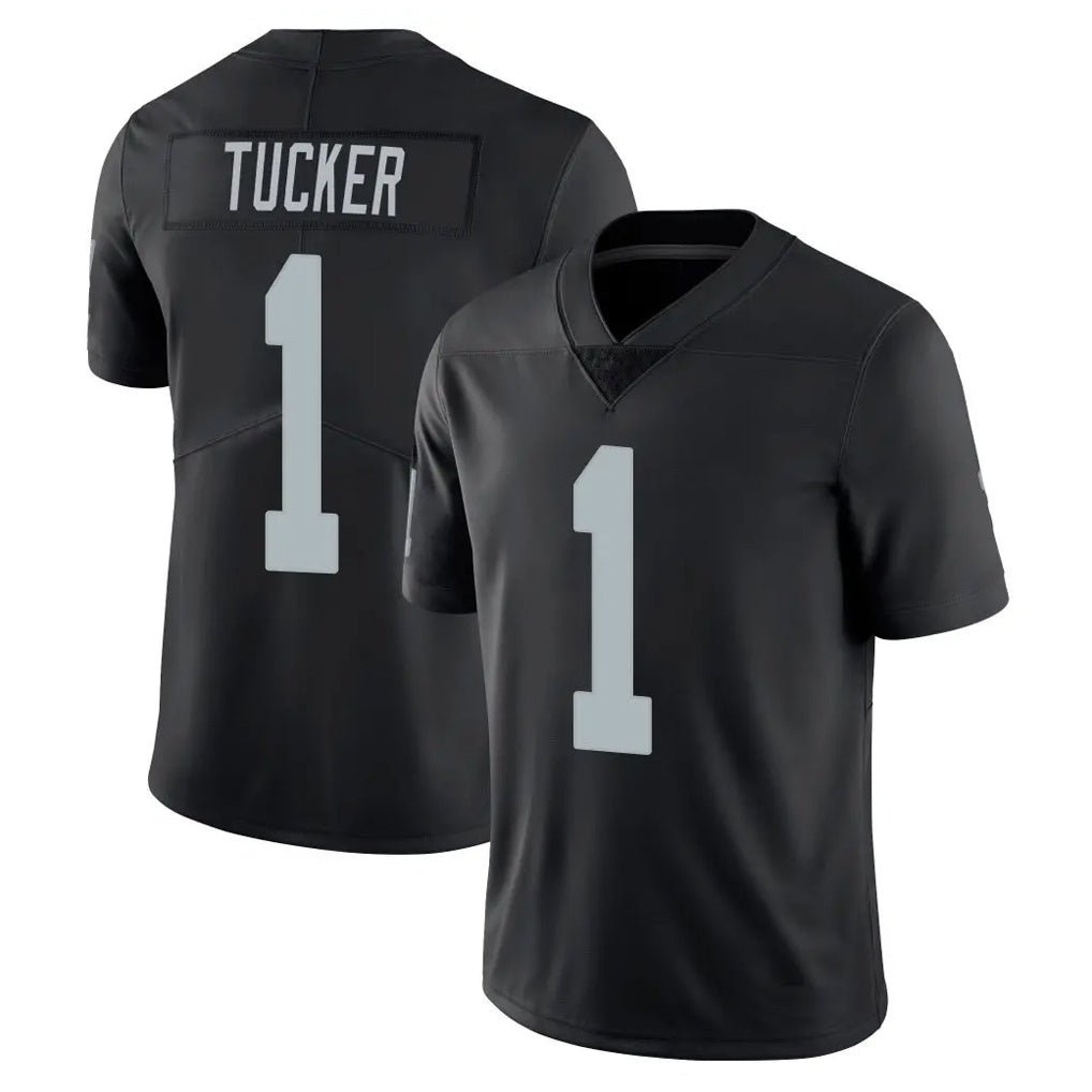 Pkot LV.Raiders #1 Tre Tucker Player Black Limited Vapor Untouchable Home Game Stitched Jerseys