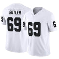 Pkot LV.Raiders #69 Adam Butler Player White Limited Vapor F.U.S.E. Home Game Stitched Jerseys