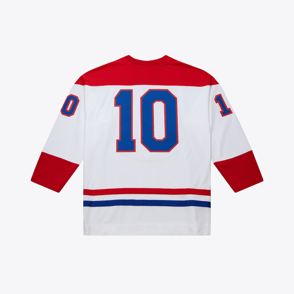 Pkot M.Canadiens #10 Guy Lafleur Mitchell & Ness White 1971 Power Play Jerseys