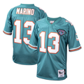 Pkot M.Dolphins 1994 #13 Dan Marino Mitchell & Ness Aqua Authentic Throwback Retired Player Stitched Jerseys
