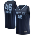 Pkot M.Grizzlies #46 John Konchar Navy Fast Break Replica Stitched Jerseys- Icon Edition