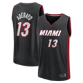 Pkot M.Heat #13 Bam Adebayo Black Fast Break Replica Jerseys - Icon Edition