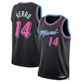 Pkot M.Heat #14 Tyler Herro Black 202526 Swingman Jerseys - City Edition
