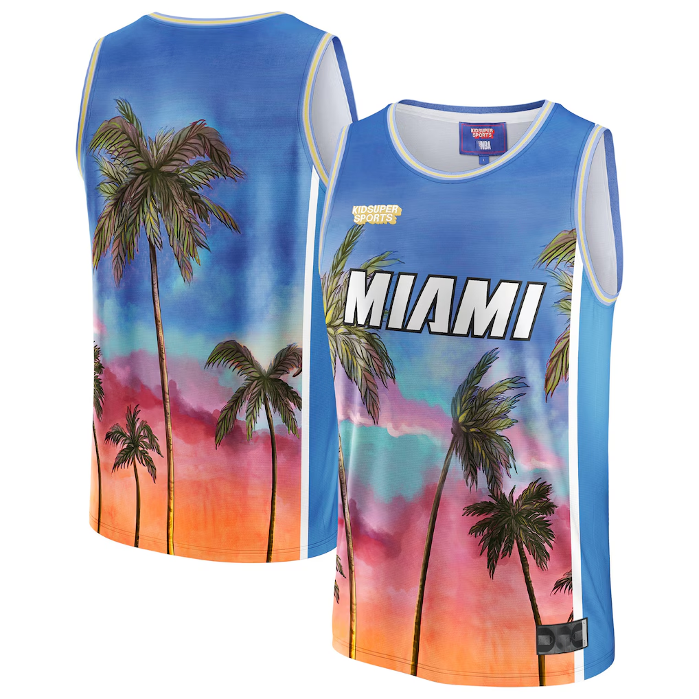 Pkot M.Heat  & KidSuper Studios by Blue Hometown Jerseys