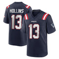 Pkot NE.Patriots #13 Mack Hollins Player Navy Limited Vapor F.U.S.E. Home Game Stitched Jerseys