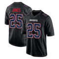 Pkot NE.Patriots #25 Marcus Jones Player Carbon Fashion Limited Home Game Stitched Jerseys