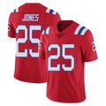 Pkot NE.Patriots #25 Marcus Jones Player Red Vapor Untouchable Home Game Stitched Jerseys