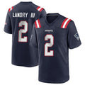 Pkot NE.Patriots #2 Harold Landry III Player Navy Home Game Stitched Jerseys