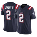 Pkot NE.Patriots #2 Harold Landry III Player Navy Limited Vapor F.U.S.E. Home Game Stitched Jerseys