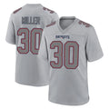 Pkot NE.Patriots #30 Jam Miller Player Gray Fashion Limited Home Game Stitched Jerseys