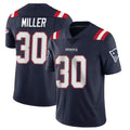 Pkot NE.Patriots #30 Jam Miller Player Navy Vapor Untouchable Home Game Stitched Jerseys