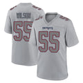 Pkot NE.Patriots #55 Jared Wilson Player Gray Fashion Limited Home Game Stitched Jerseys