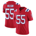 Pkot NE.Patriots #55 Jared Wilson Player Red Vapor Untouchable Home Game Stitched Jerseys