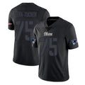 Pkot NE.Patriots #75 Alijah Vera-Tucker Player Black Impact LImited Home Game Stitched Jerseys