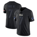 Pkot NE.Patriots #7 Carlton Davis III Player Black Impact LImited Home Game Stitched Jerseys