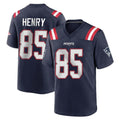 Pkot NE.Patriots #85 Hunter Henry Player Navy Home Game Stitched Jerseys