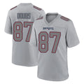 Pkot NE.Patriots #87 Romeo Doubs Player Gray Fashion Limited Home Game Stitched Jerseys