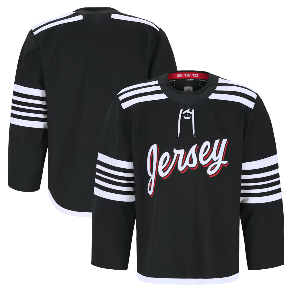 Pkot NJ.Devils Black Alternate Authentic Pro Jerseys
