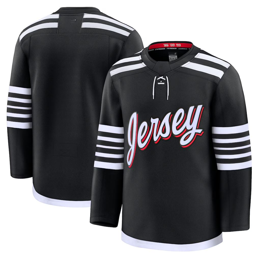 Pkot NJ.Devils Black Alternate Premium Jerseys