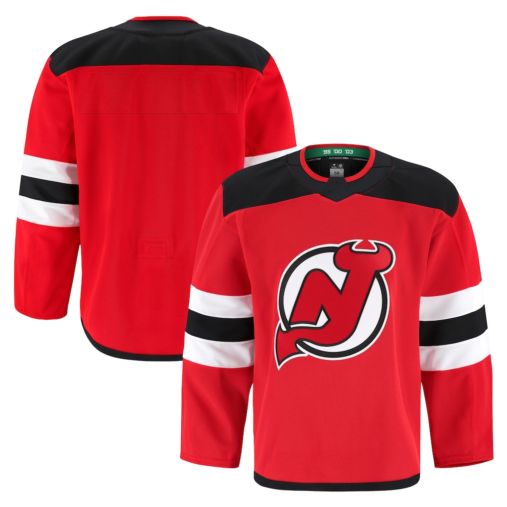 Pkot NJ.Devils Red Home Authentic Pro Jerseys