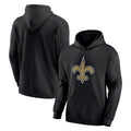 Pkot NO.Saints Black Pullover Hoodies Limited Blank Player Stitched Jerseys