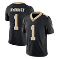 Pkot NO.Saints #1 Kool-Aid McKinstry Player Black Limited Vapor Untouchable Home Game Stitched Jerseys