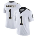 Pkot NO.Saints #1 Kool-Aid McKinstry Player White Limited Vapor Untouchable Home Game Stitched Jerseys