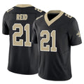 Pkot NO.Saints #21 Justin Reid Player Black Limited Vapor F.U.S.E. Home Game Stitched Jerseys