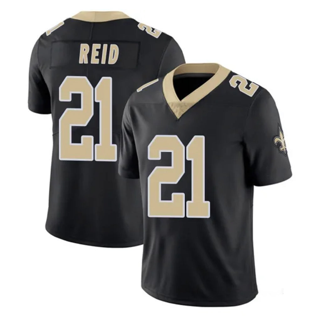 Pkot NO.Saints #21 Justin Reid Player Black Limited Vapor Untouchable Home Game Stitched Jerseys