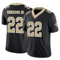 Pkot NO.Saints #22 Martin Emerson Jr. Player Black Limited Vapor F.U.S.E. Home Game Stitched Jerseys