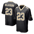 Pkot NO.Saints #23 Julian Blackmon Player Black Home Game Stitched Jerseys
