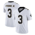 Pkot NO.Saints #3 Travis Etienne Jr. Player White Limited Vapor Untouchable Home Game Stitched Jerseys