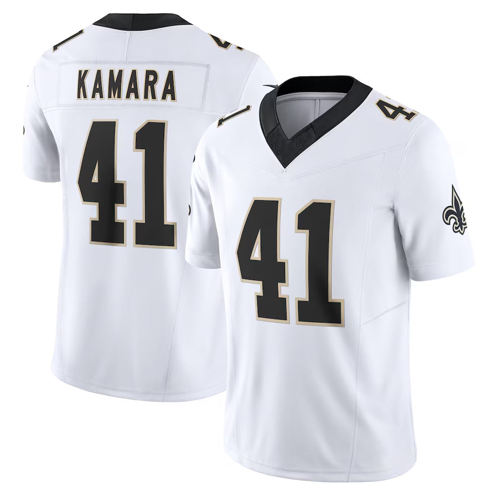 Pkot NO.Saints #41 Alvin Kamara Player White Limited Vapor F.U.S.E. Home Game Stitched Jerseys