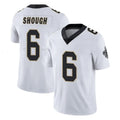 Pkot NO.Saints #6 Tyler Shough Player White Limited Vapor Untouchable Home Game Stitched Jerseys