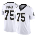 Pkot NO.Saints #75 Taliese Fuaga Player White Limited Vapor F.U.S.E. Home Game Stitched Jerseys