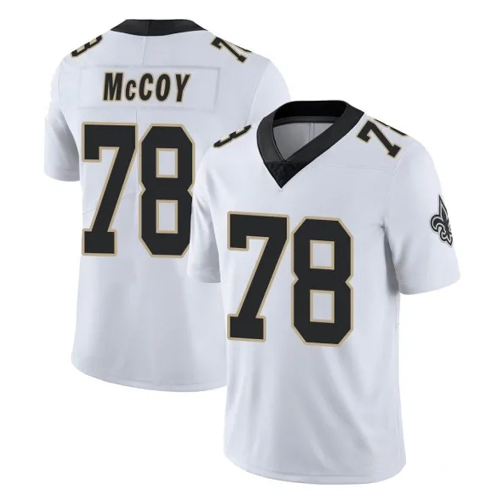 Pkot NO.Saints #78 Erik McCoy Player White Limited Vapor Untouchable Home Game Stitched Jerseys