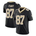 Pkot NO.Saints #87 Noah Fant Player Black Limited Vapor Untouchable Home Game Stitched Jerseys