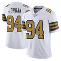 Pkot NO.Saints #94 Cameron Jordan Player White Limited Color Rush Home Game Stitched Jerseys