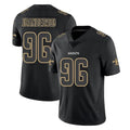 Pkot NO.Saints #96 Carl Granderson Player Black Impact Limited Home Game Stitched Jerseys