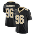 Pkot NO.Saints #96 Carl Granderson Player Black Limited Vapor Untouchable Home Game Stitched Jerseys