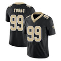 Pkot NO.Saints #99 Chase Young Player Black Limited Vapor Untouchable Home Game Stitched Jerseys