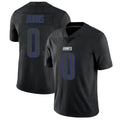 Pkot NY.Giants #0 Brian Burns Player Black Impact Limited Home Game Stitched Jerseys