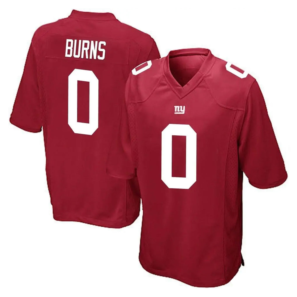 Pkot NY.Giants #0 Brian Burns Player Red Home Game Stitched Jerseys