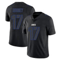 Pkot NY.Giants #17 Darnell Mooney Player Black Impact Limited Home Game Stitched Jerseys