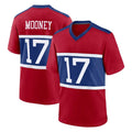 Pkot NY.Giants #17 Darnell Mooney Player Red Century Home Game Stitched Jerseys
